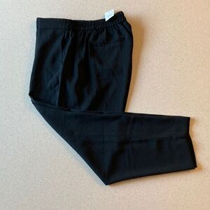 J. Crew NWT Classic Black Cropped Pants Women Size 18 Jamie Pant